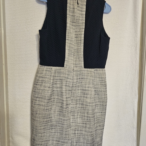J. Crew Gray Sheath Dress‎ Sleeveless Crew Neck - Picture 6 of 10